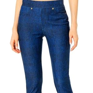 MK MICHAEL KORS Size P/S Denim Leggings Jeggings Blue Indigo
